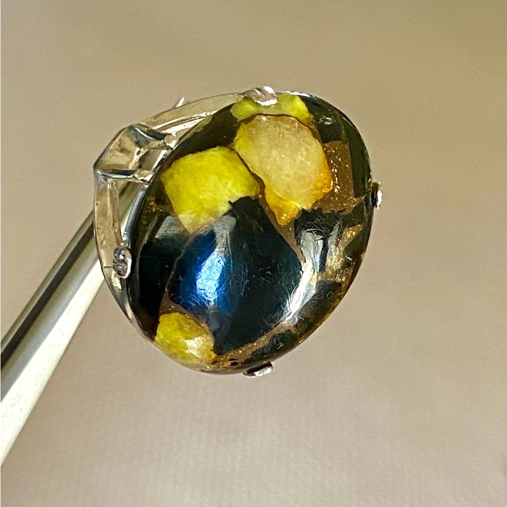 ❤️ SALE ‼️‼️ Rare AGATE gemstone ring 🌺🌹❤️